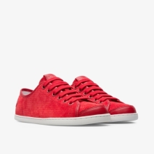 Camper Uno Womens Sneakers US-90205 Red Outlet